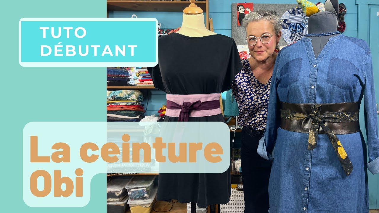 Comment coudre une ceinture en tissu, La ceinture Obi