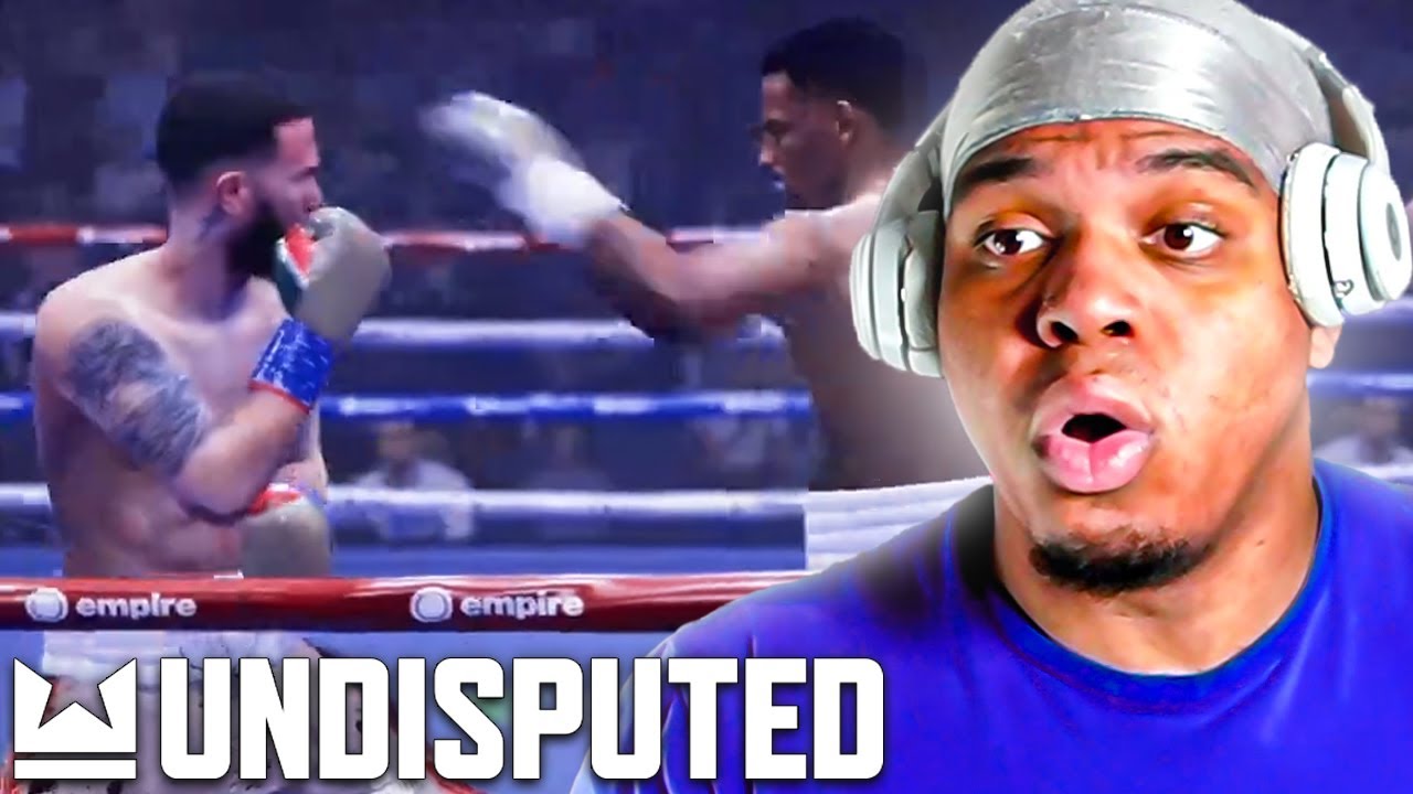 First Look at Caleb Plant In Undisputed!