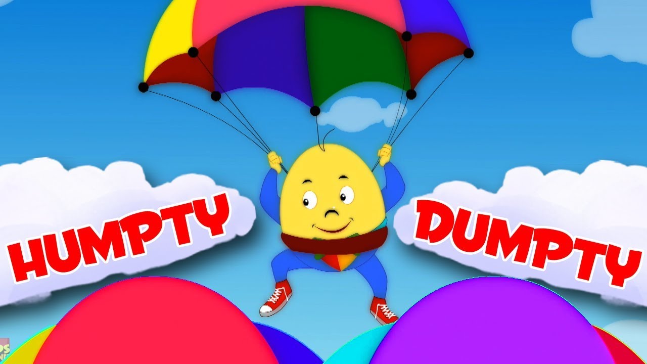 Humpty Dumpty ngồi trên một bức tường | bài hát vần | Humpty DumptyNursery Rhyme | Songs For Toddler