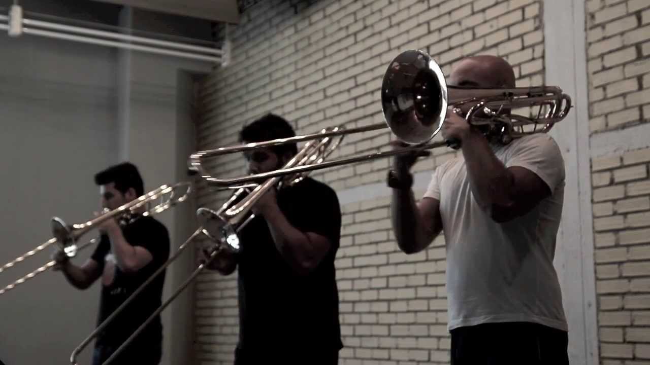 Aequale nr.2 by A.Bruckner - Athens Trombone Trio (Greece)