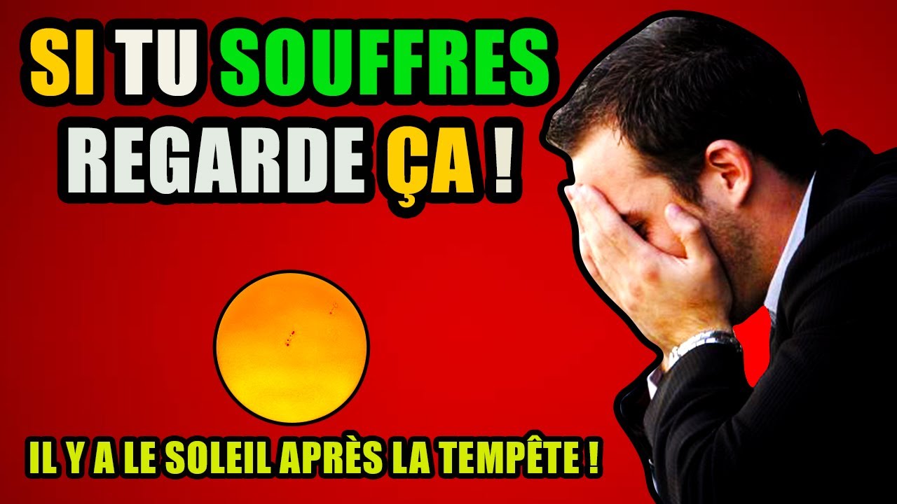 SI TU SOUFFRES REGARDE CETTE VIDEO