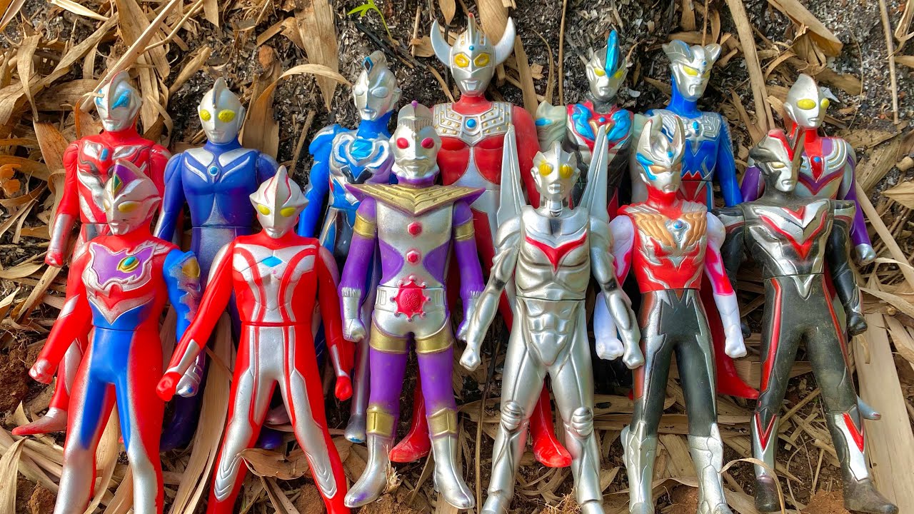 Ultraman Zero, Ultraman Ginga, Ultraman Geed, Ultraman Taro, Ultraman Reiga, Ultraman Tiga.