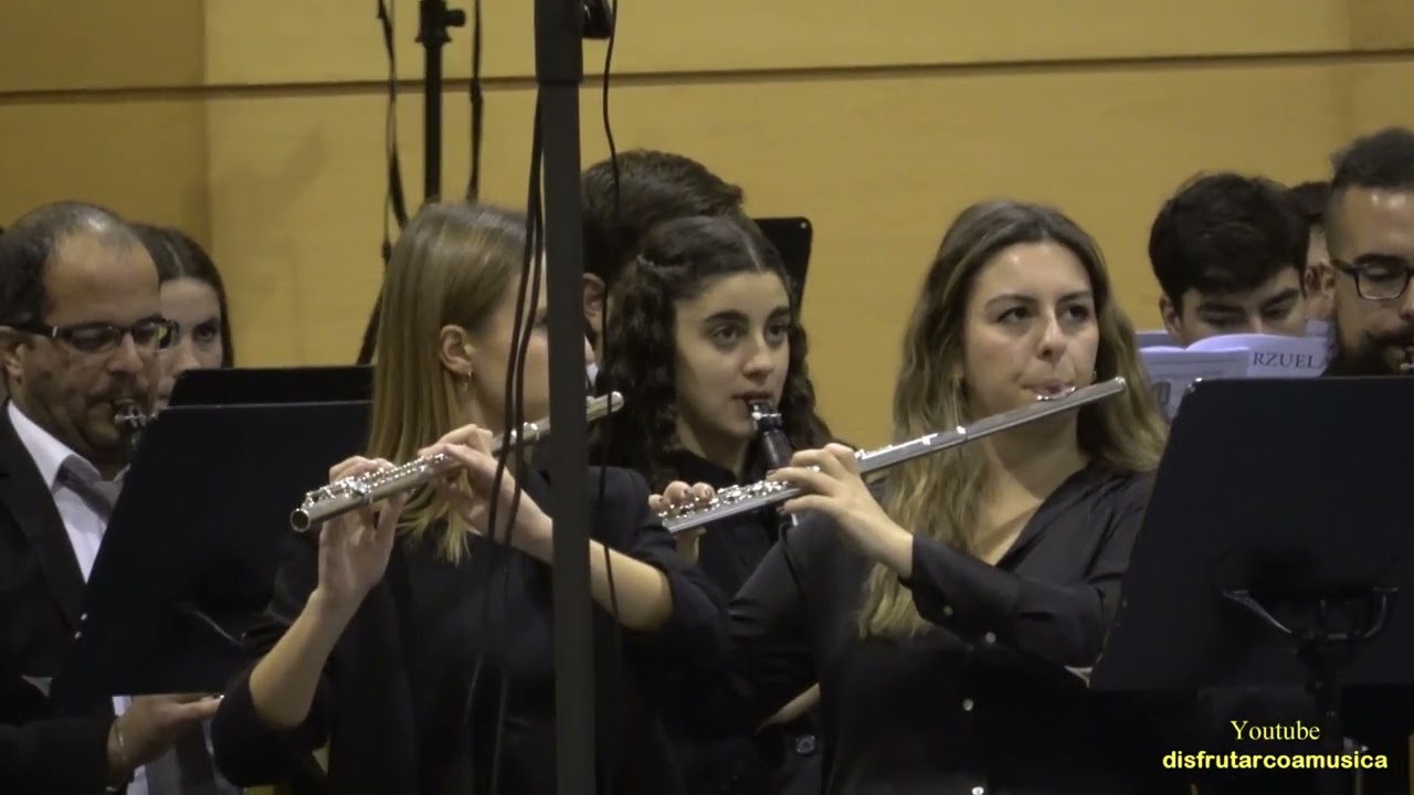2022. 11 Novembro. La Zarzuela. Banda Música Municipal de Silleda. Concerto Santa Ícia
