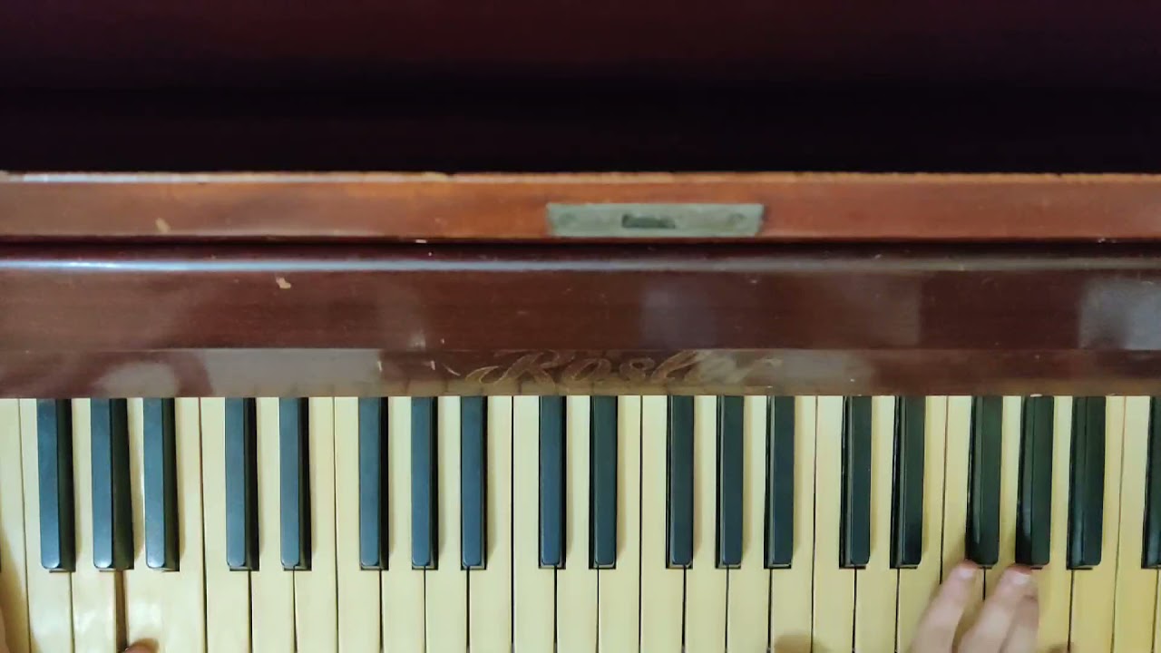 Echo and the Bunnymen - The Killing Moon (piano cover)