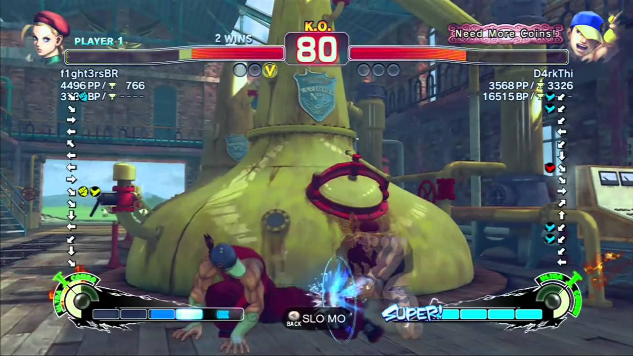 Breno Fighters(Cammy) VS D4rkThi(Yun) SSF4 AE 2012 Live