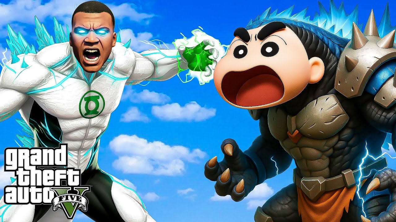 FRANKLIN VS SHINZILLA In GTA 5