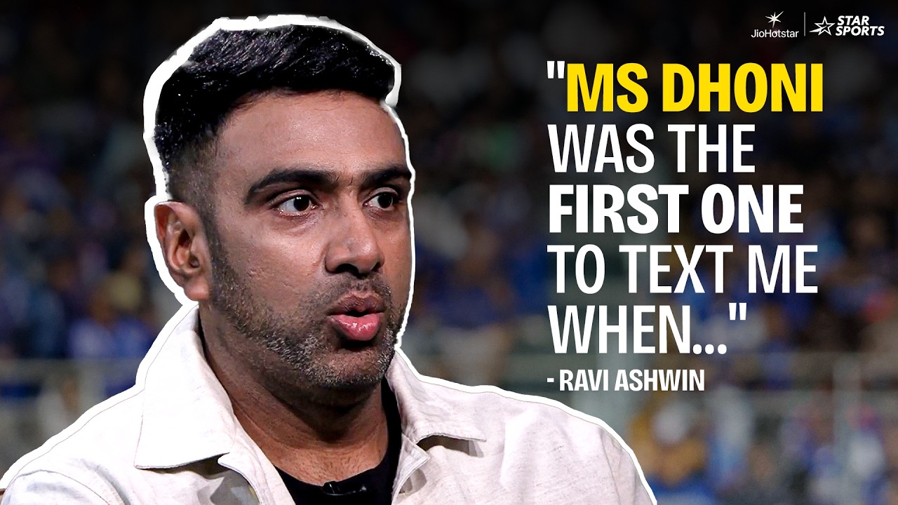 Ravichandran Ashwin Interview: What makes MS Dhoni 'Special' off the field? | #TATAIPL
