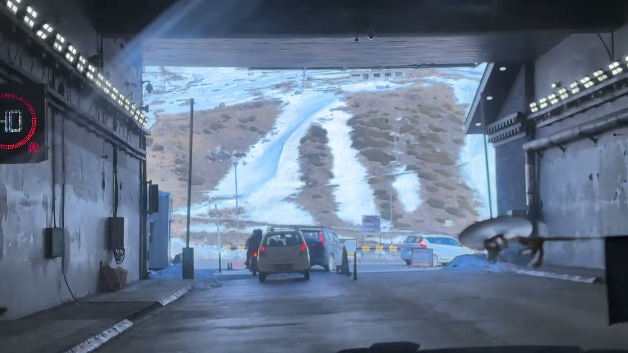 Highest longest tunnel #travel #travelvlog #longest #tunnel 