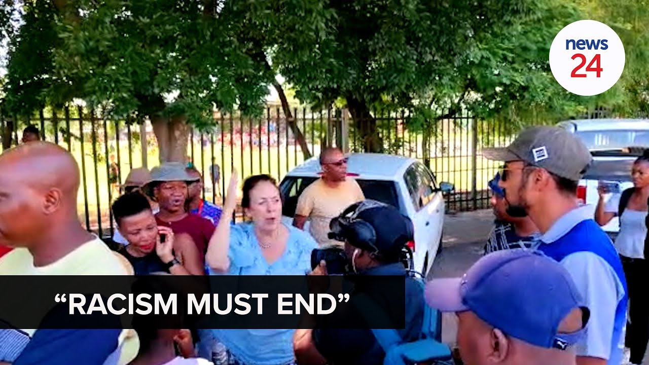 WATCH | School placements: Police remain on high alert outside Danie Malan primary school