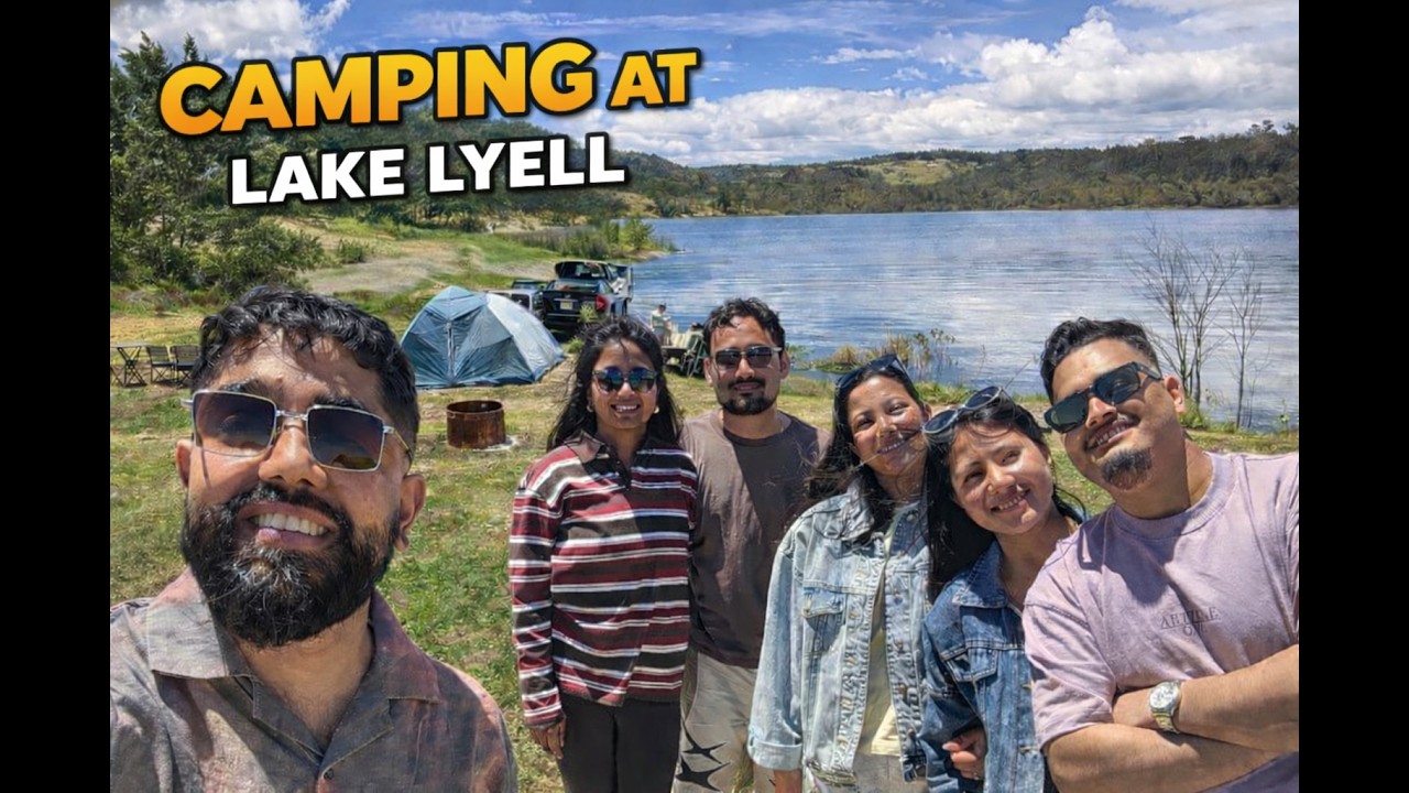 We Went Camping at Lake Lyell! | Amazing Lakeside Adventure