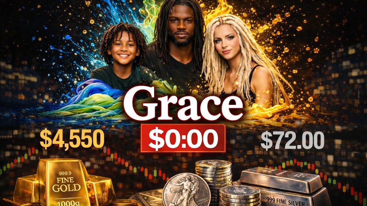 Silver & Gold----Grace doesn’t drip… it OVERFLOWS. Life in motion   #FuzinConcepts #HeWon #grace 