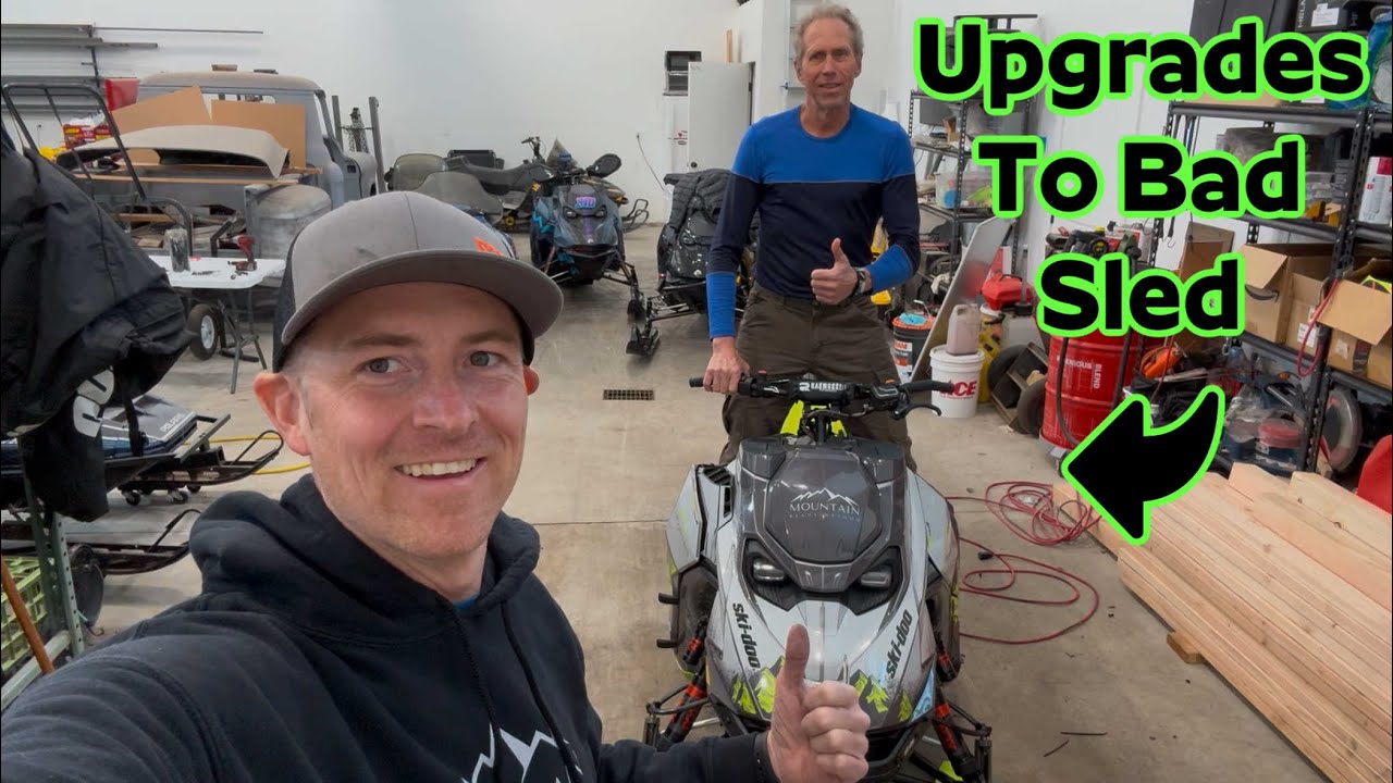 Bad Sled Gets an Upgrade! Heated Brake & Fresh Grips