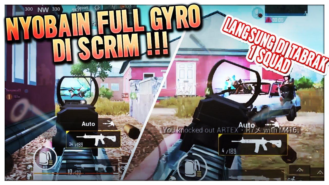 SCRIM PAKAI FULL GYRO LANGSUNG DI TABRAK 1 SQUAD ?? GIMANA JADINYA YA ??? | Ryan Prakasha
