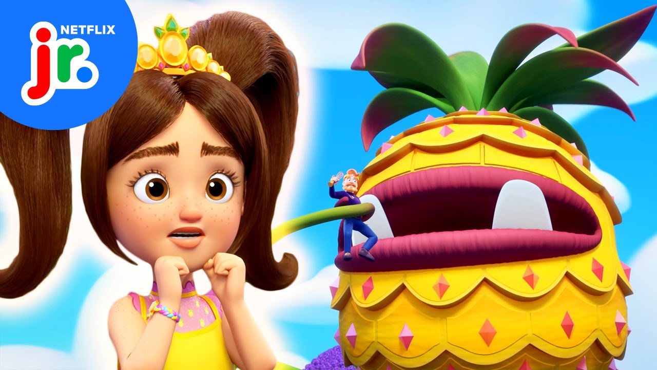 Penny's Pineapple Puppy! 🍍🐶 Princess Power | Netflix Jr