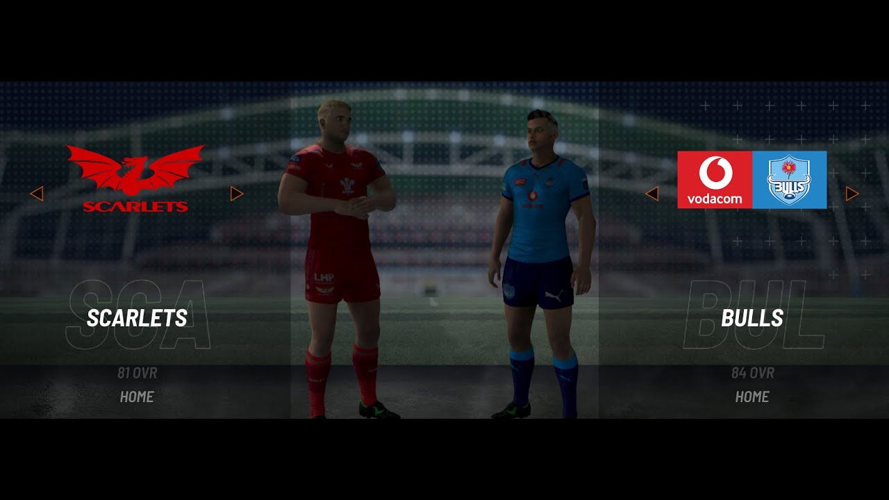 Rugby 25 Gameplay Scarlets VS Bulls
