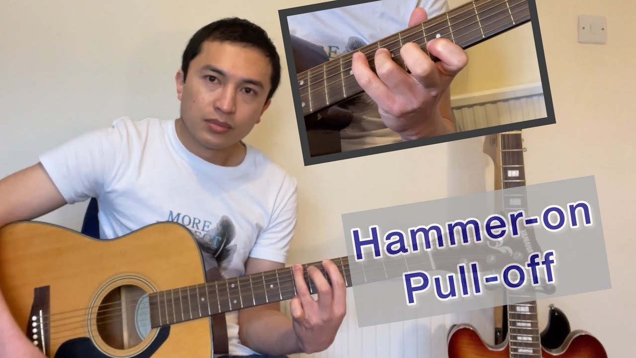 Lead Guitar Lesson Hammer on & Pull off