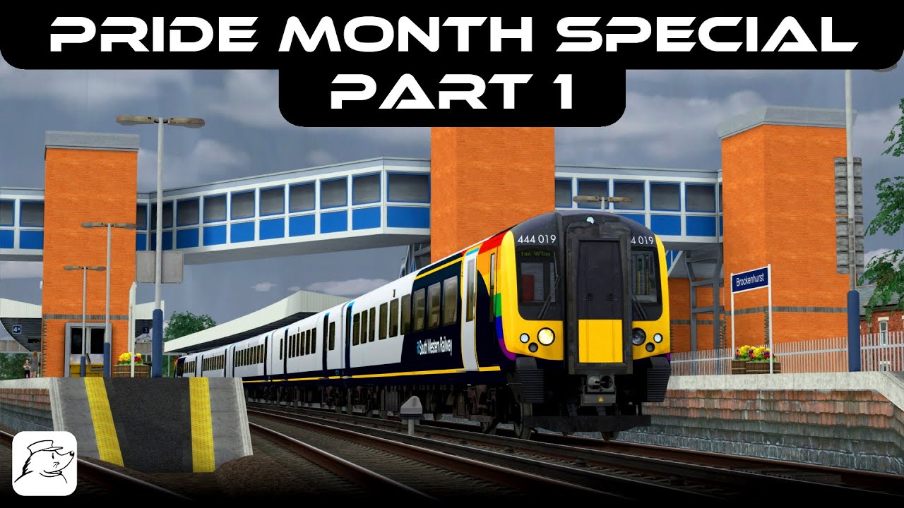 Специальное предложение к месяцу гордости! Часть 1 | BR Class 444 | South Western Main Line