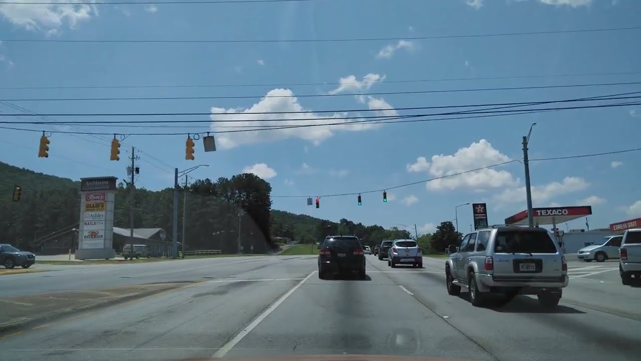 Driving around Anniston AL