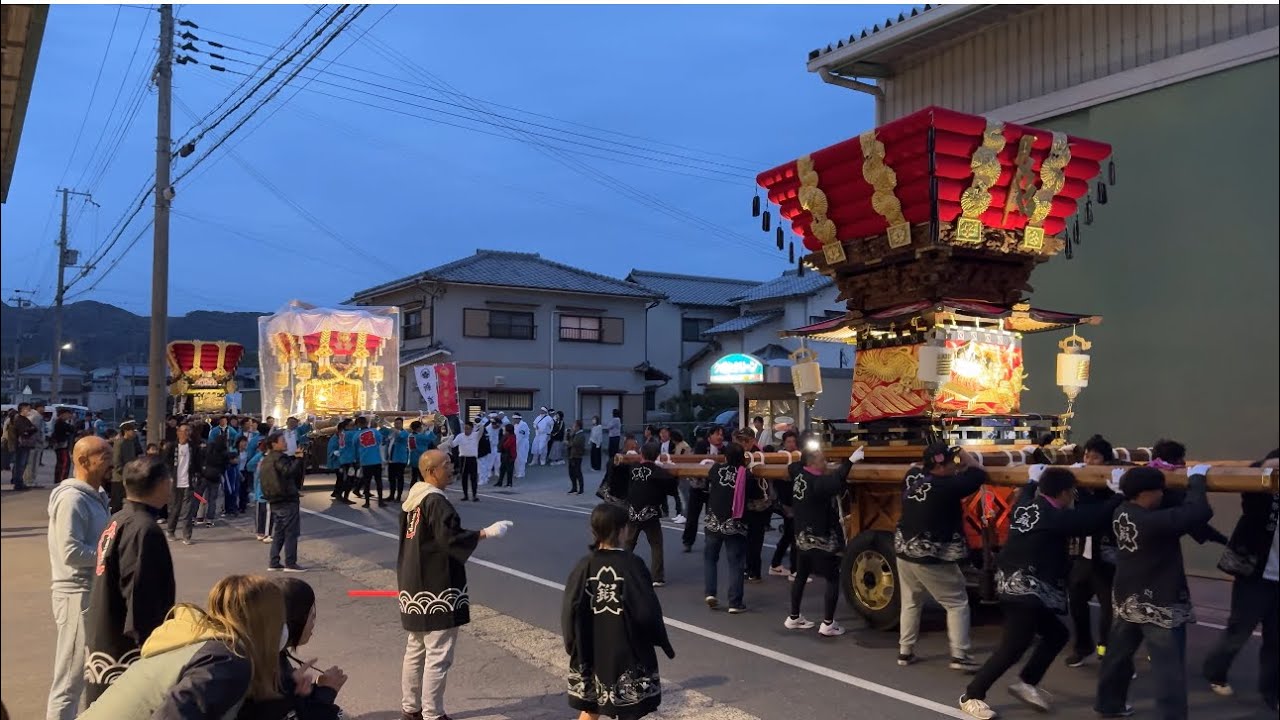 2025年4/12(土) 賀集　宵宮　JAにて