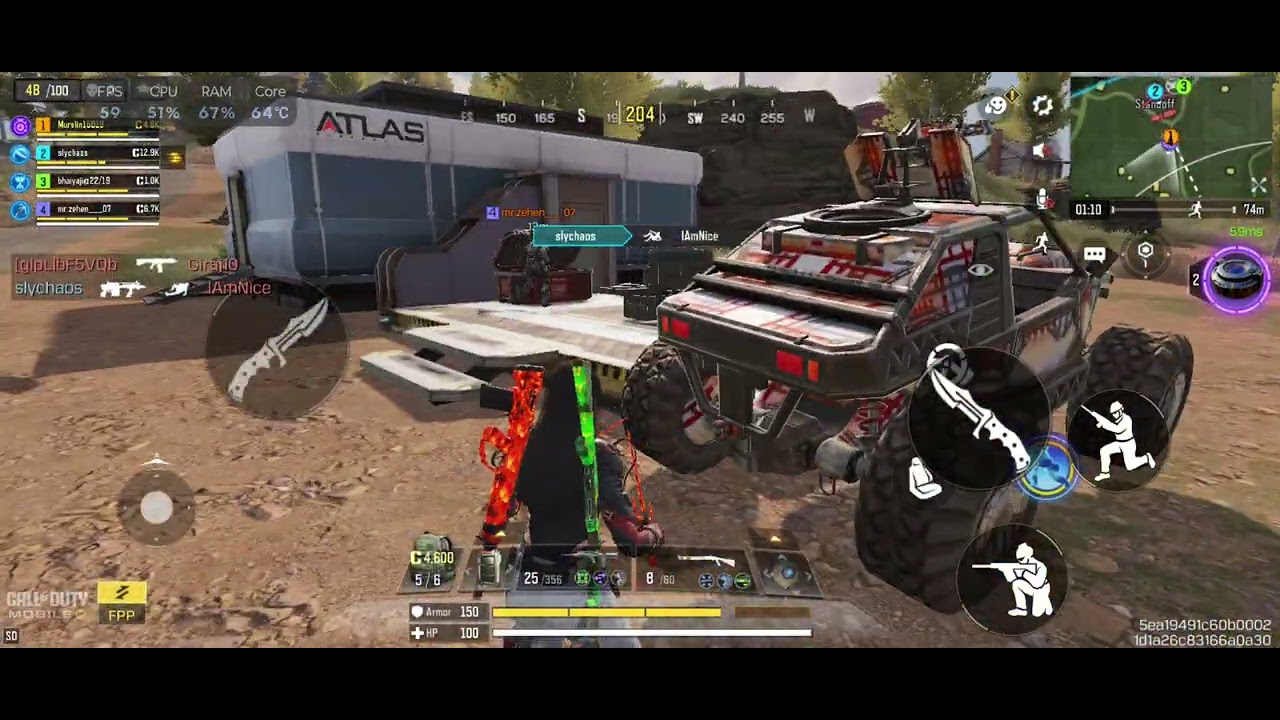 CODM 43 kill not solo with squad #codm #callofduty #funny #reels 