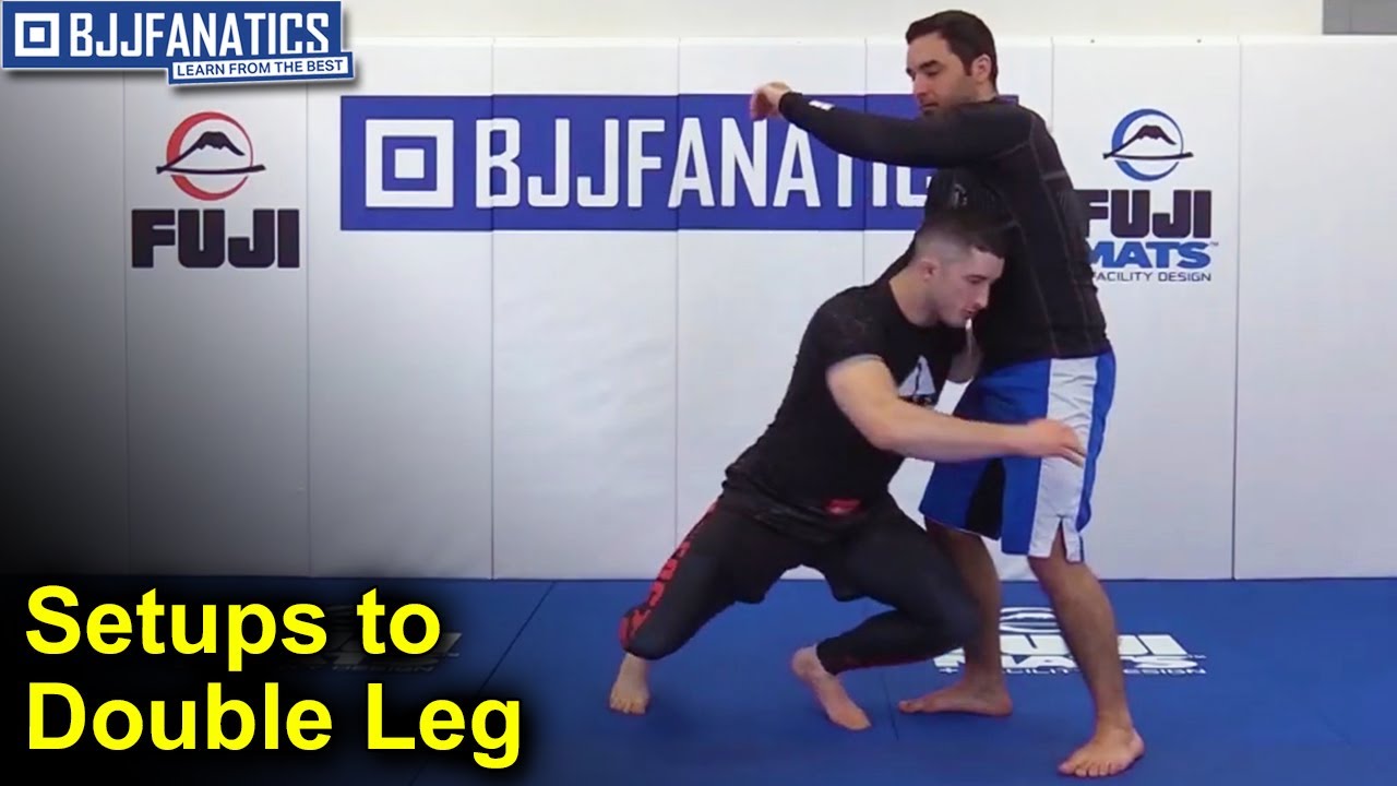 Set Ups to Double Leg - BJJ Technique by John Combs
