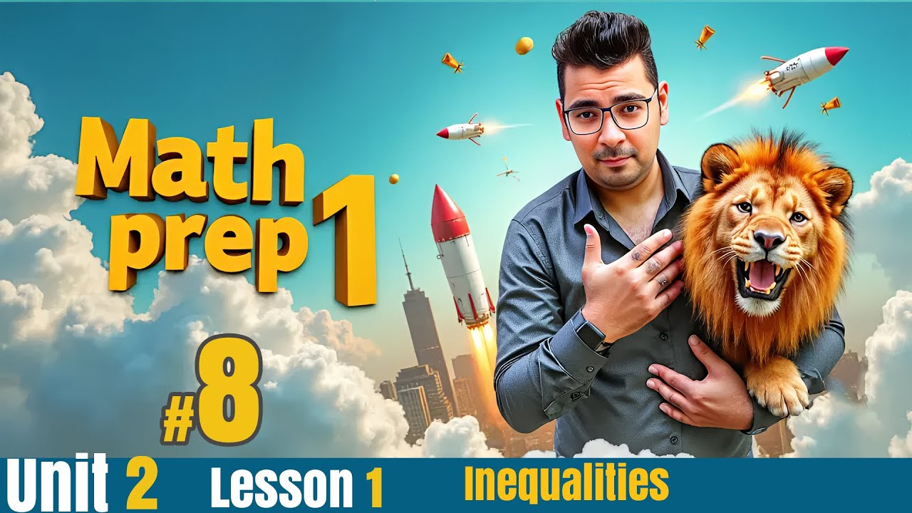 Math | Unit 2  Lesson 1 :  Inequalities |  #prep1math #حل_المعاصر