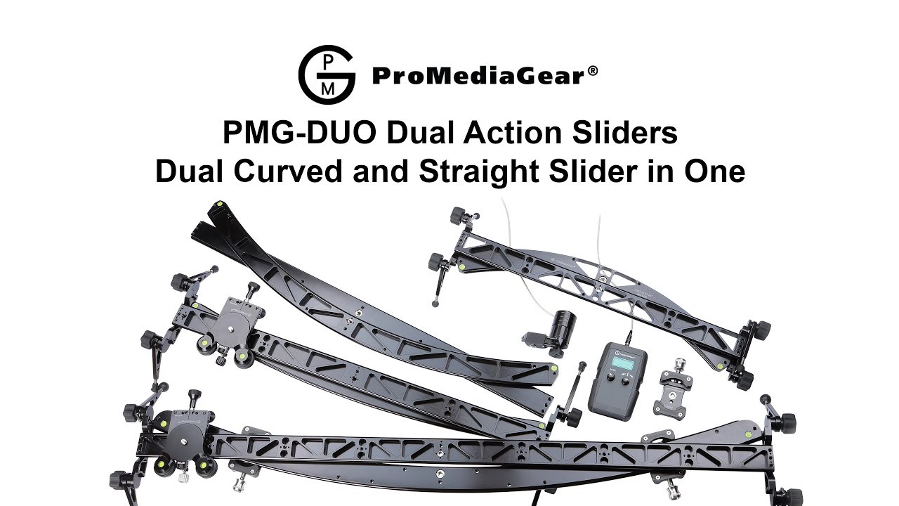 PMG-DUO Sliders, Dual Curved and Straight Slider in ONE