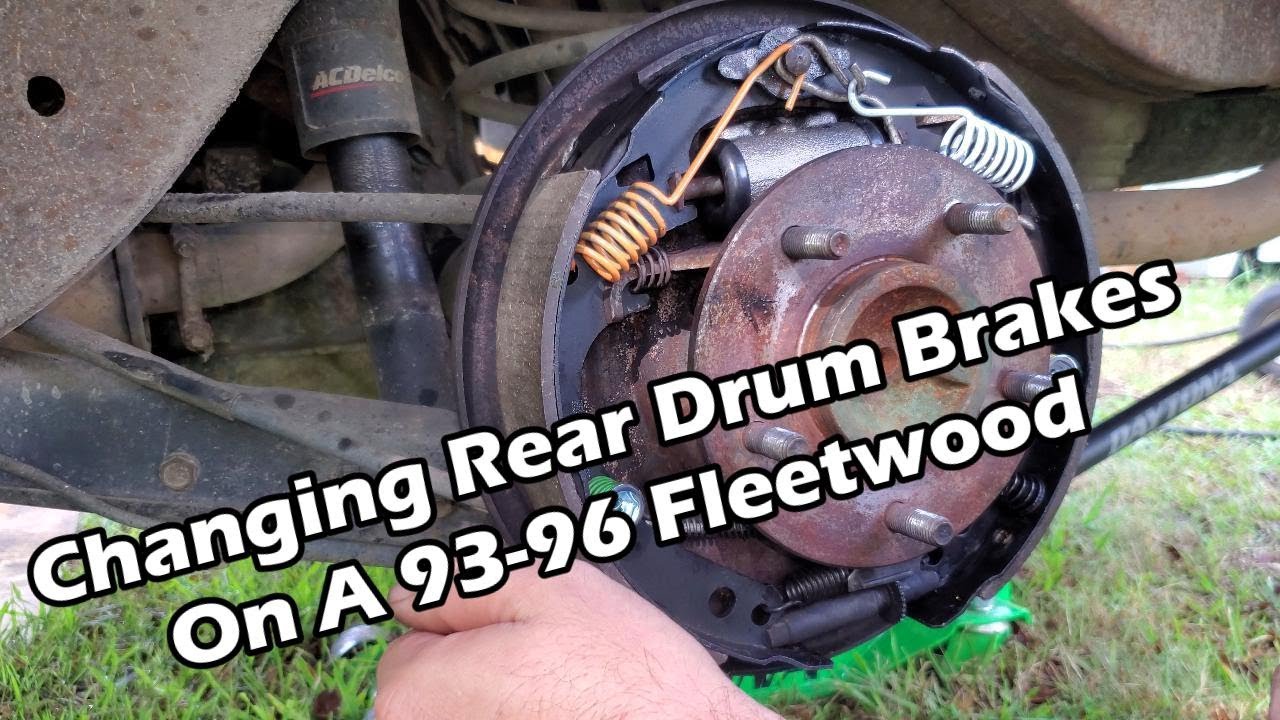 Replacing Drum Brakes On A 93-96 Cadillac Fleetwood