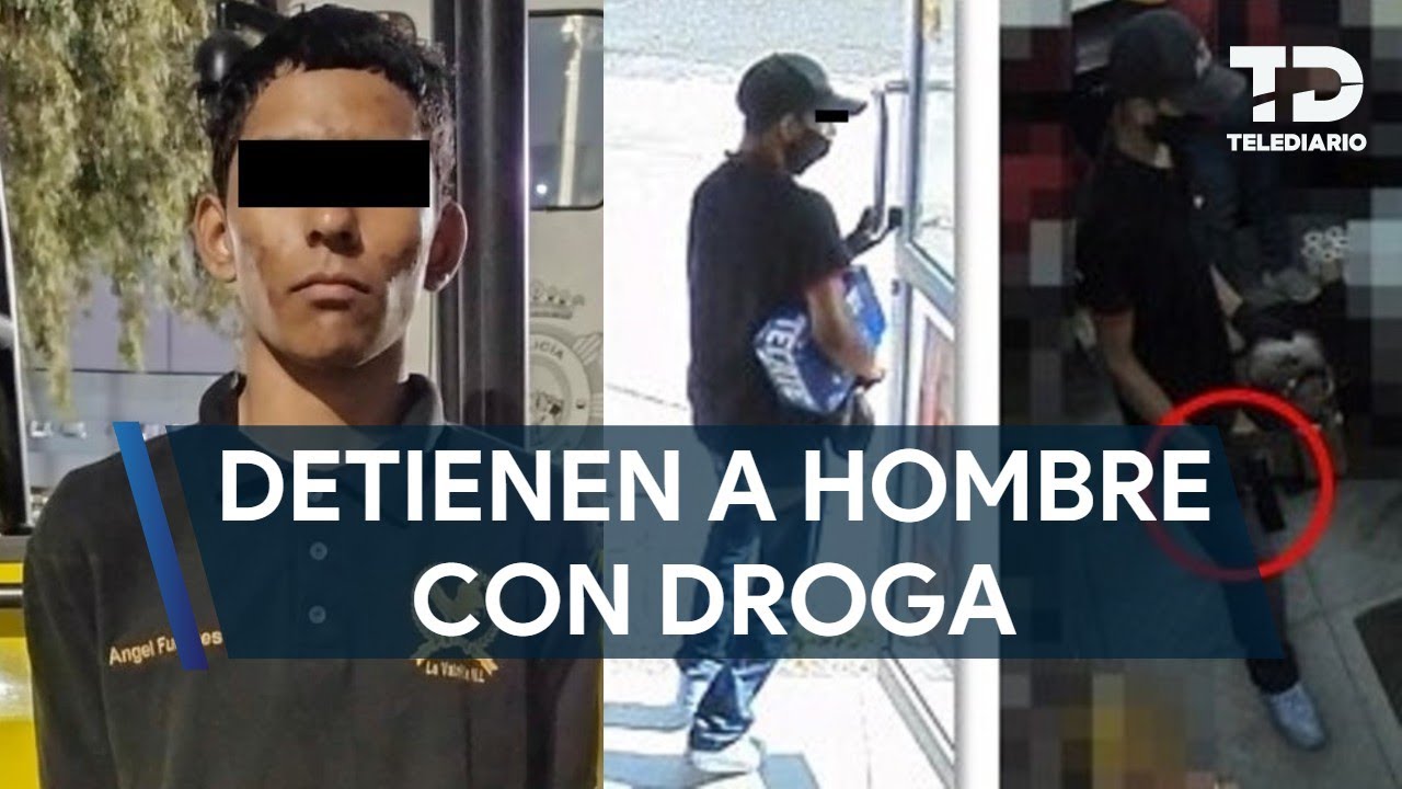 Detienen a hombre con dosis de droga en Monterrey; lo investigan por robos con violencia