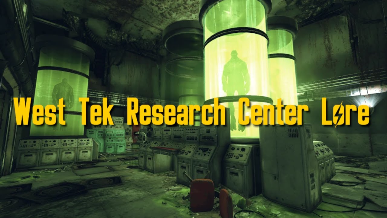 Fallout 76 - West Tek Research Center Lore