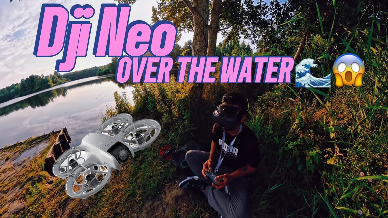 Dji Neo Over The Water  Full Manual Mode 🌊😱