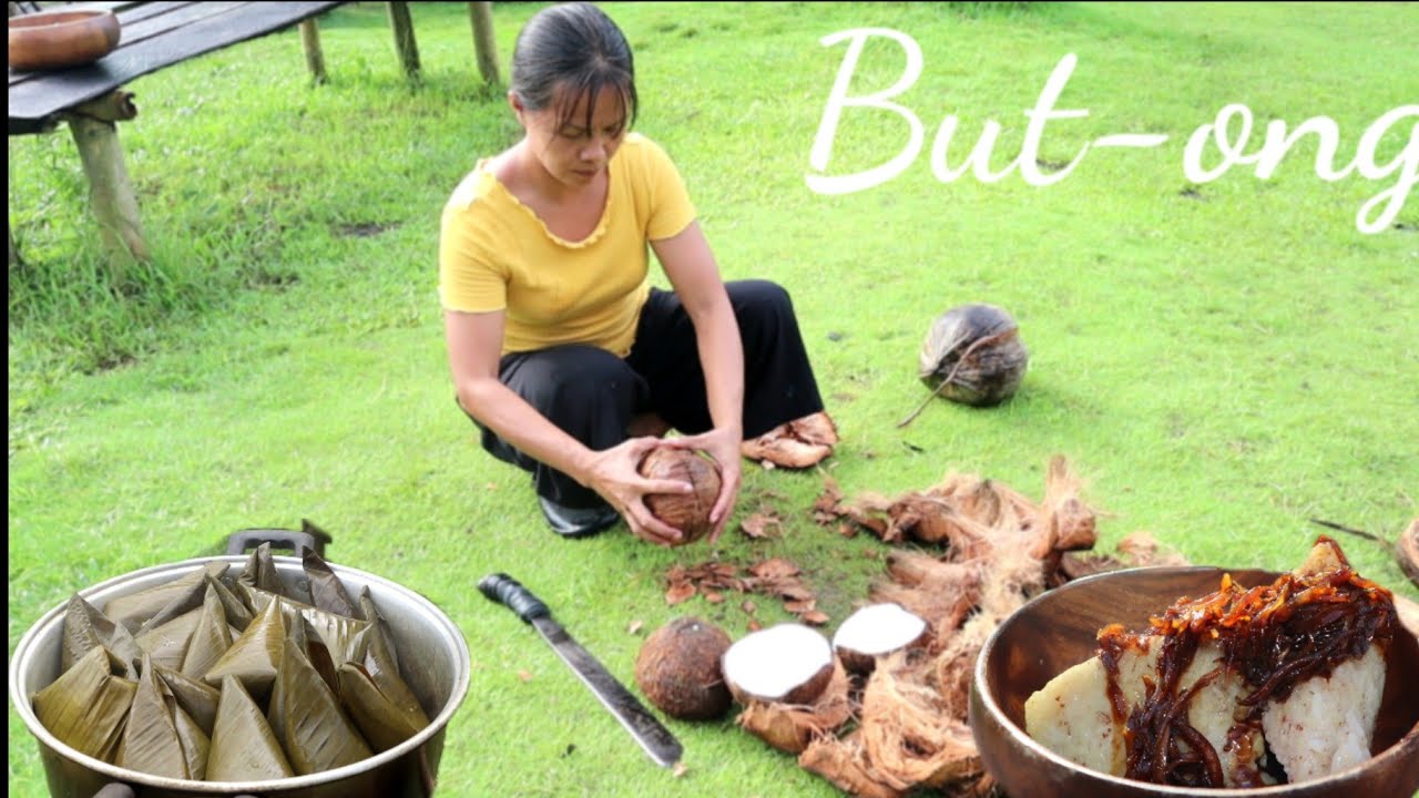 How to cook But-ong (Ilonggo) kakanin a hiligaynon delicacy by Denden Lifestyle