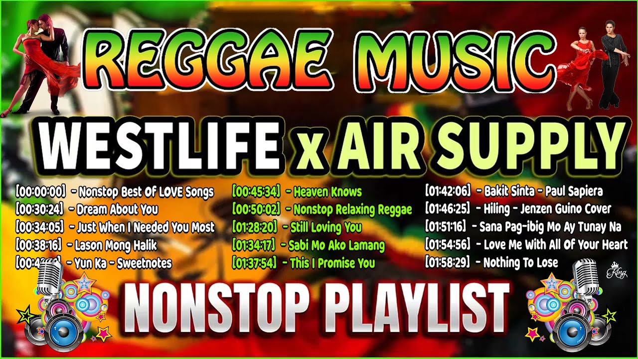 REGGAE Mashups & Remixes of  Popular Songs 2023 ►WESTLIFE ft AIR SUPPY◄ DJ Reggae Remix Songs TIKTOK