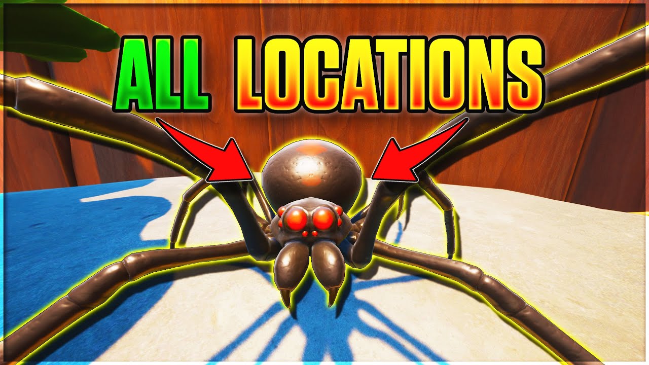 Grounded | All Black Widow Locations