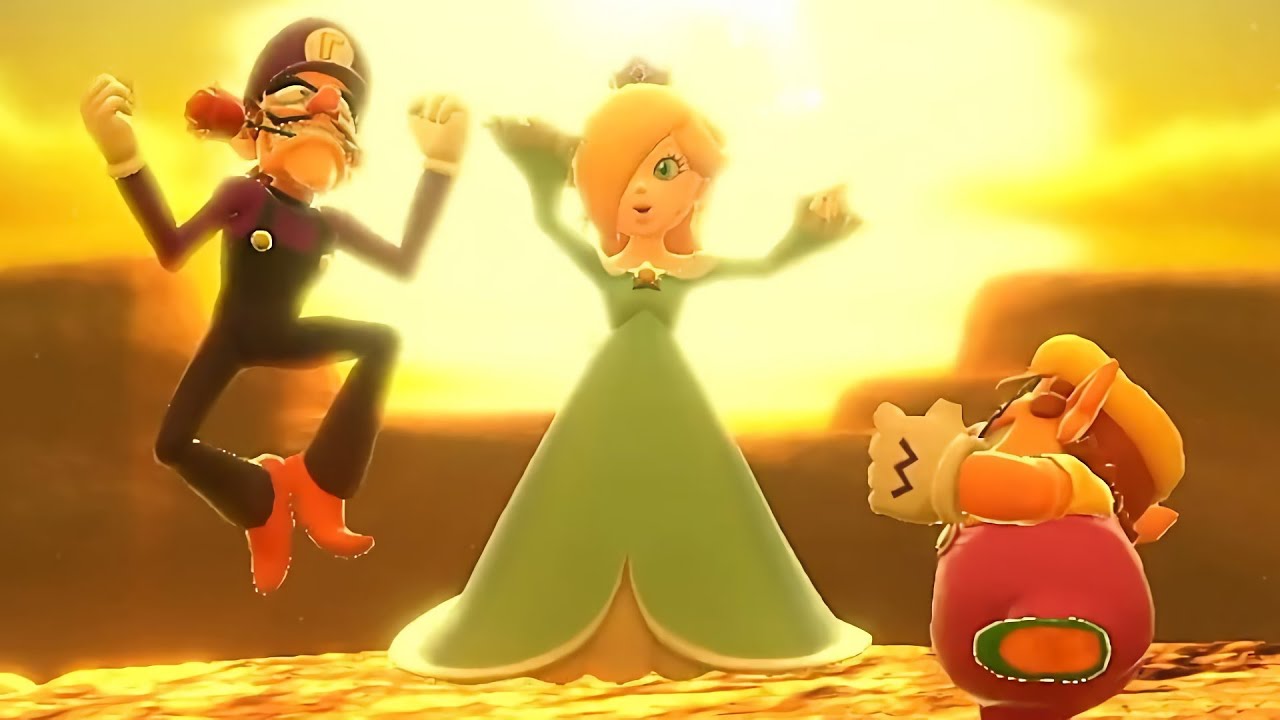 Mario Party Superstars All 3 vs1 Minigames Team Waluigi Gameplay