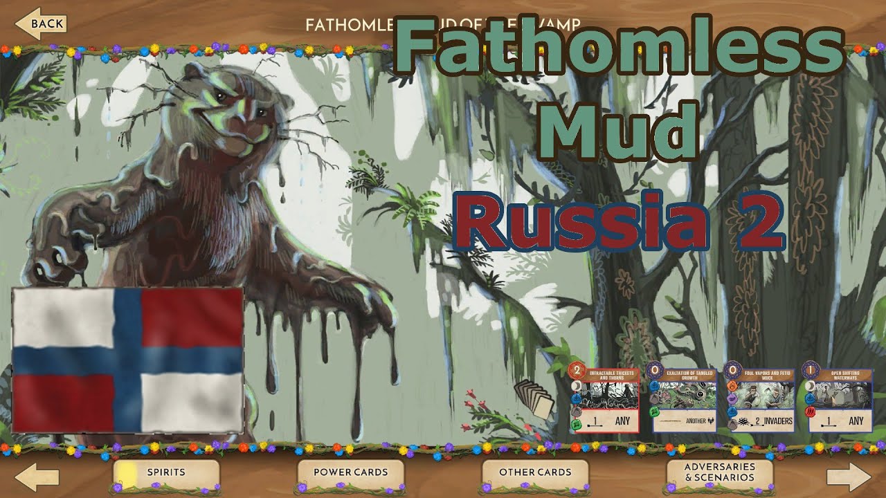 Mud vs Russia 2 | Spirit Island | Intermediate Difficulty