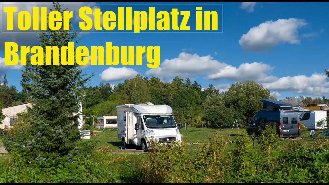 Toller Wohnmobilstellplatz in Brandenburg -  Familiärer Platz bei Familie Engler