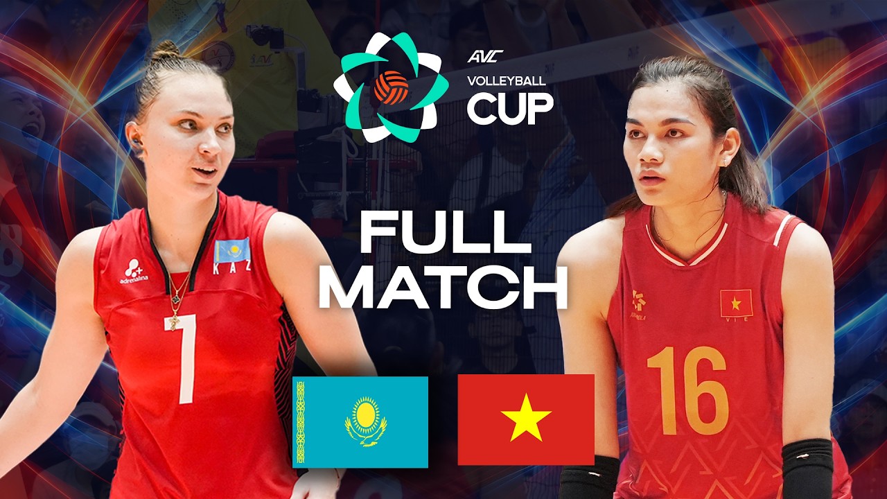 Kazakhstan vs. Vietnam - Bronze Match | AVC Women's Cup 2026