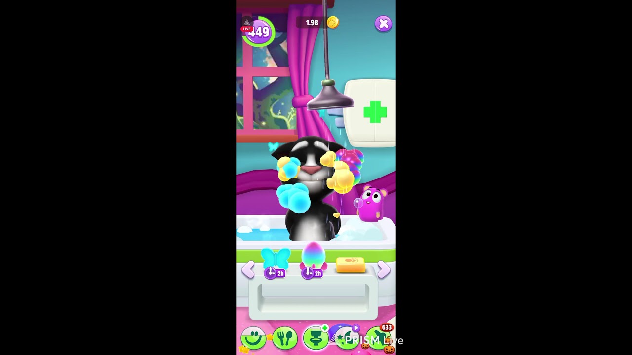 MY Talking Tom #shorts #live #trending #viraltom #funnycat #satisfying #mytalkingtom2 #tom #game