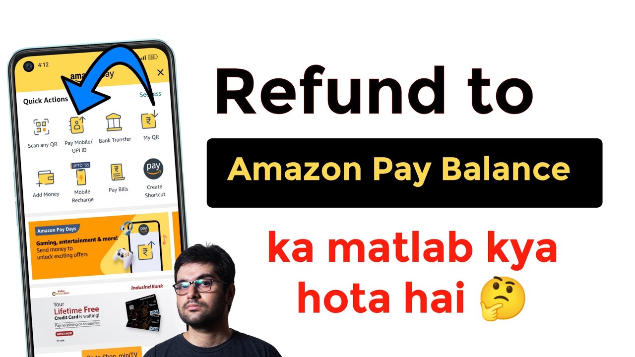 What is the meaning of Refund to Amazon Pay Balance?