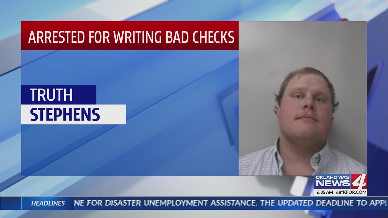 Guymon man arrested after writing hot check