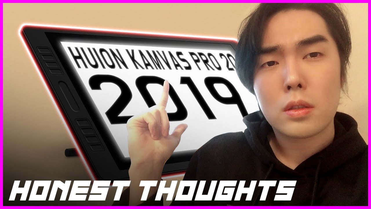 Huion Kamvas Pro 20 (2019) HONEST Review
