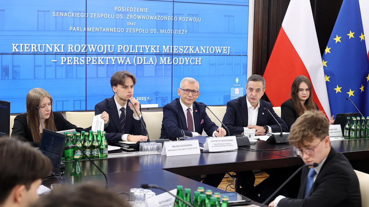 Posiedzenie Senackiego Zespołu ds. Zr&oacute;wnoważonego Rozwoju oraz Parlamentarnego Zespołu ds. Młodzieży