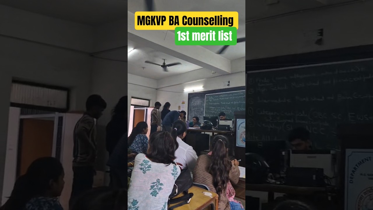 MGKVP BA Counselling Admission 2025 #mgkvp2025 #varanasi #shorts