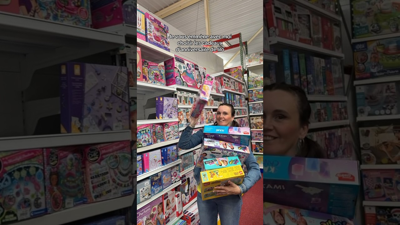 Les cadeaux d&rsquo;anniversaire de Lilo #shortvideo #merefille