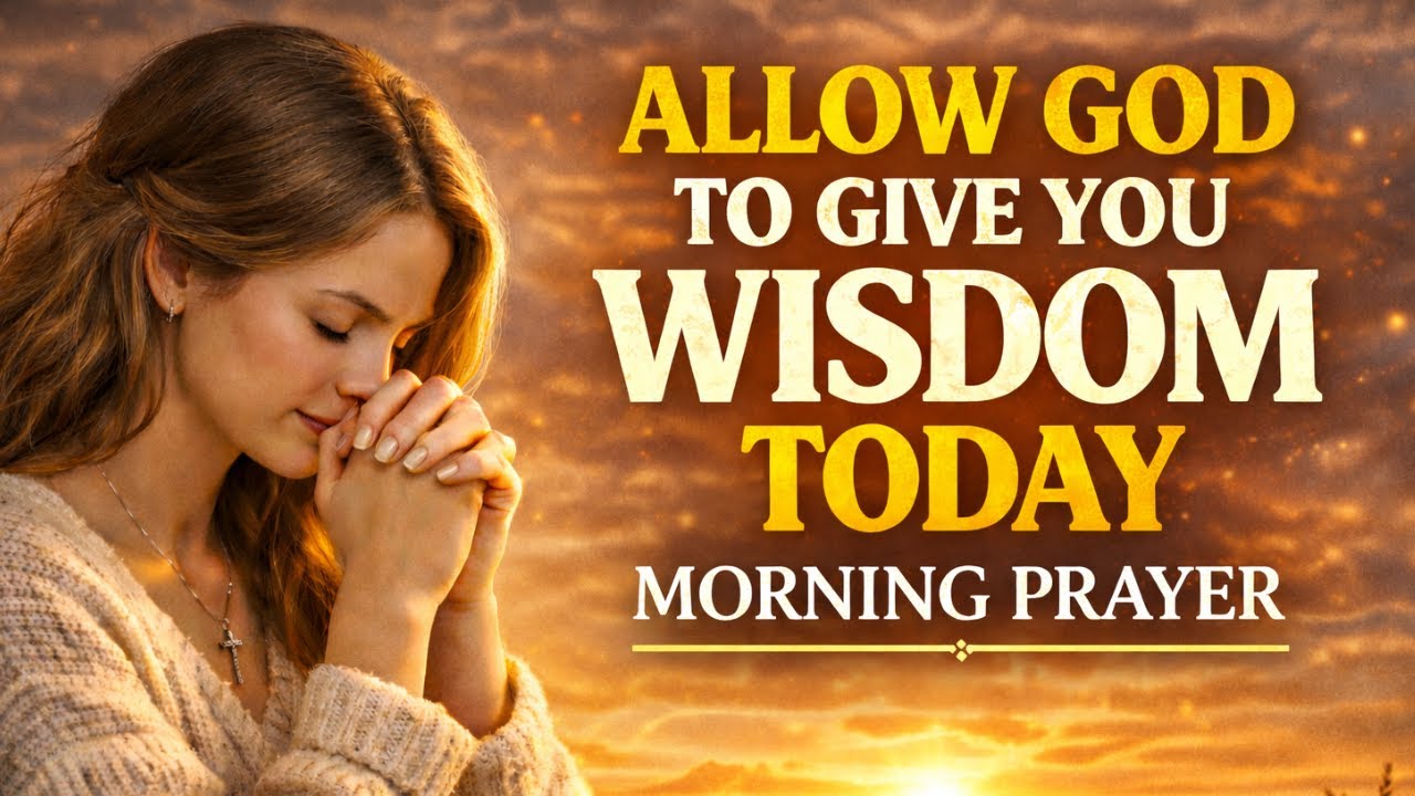 Lord, Give Me Wisdom and Discernment Today | Morning Prayer to receive wisdom from Jesus