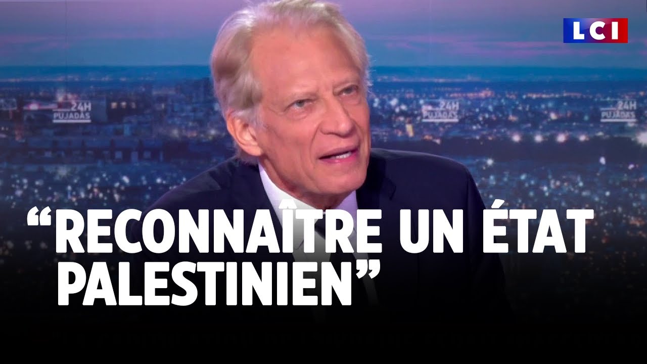 Dominique de Villepin invité de David Pujadas : 