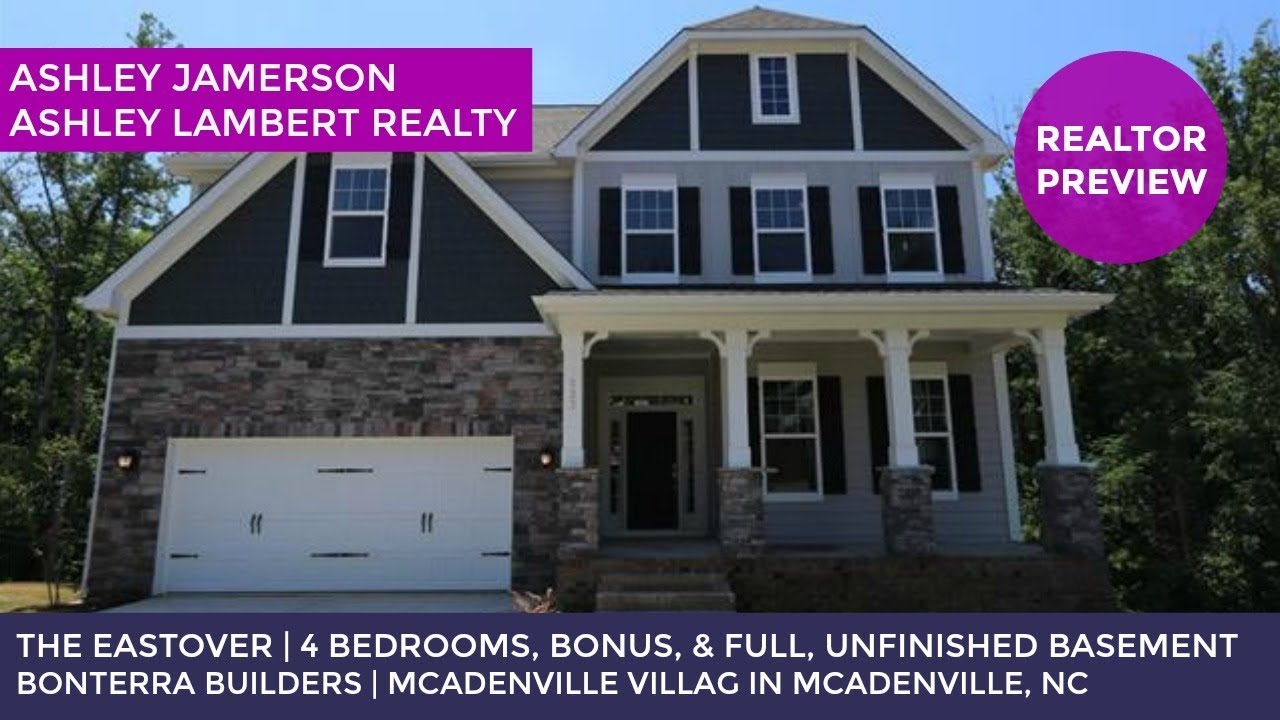 Basement Home for Sale in McAdenville NC | The Eastover | Bonterra Builders