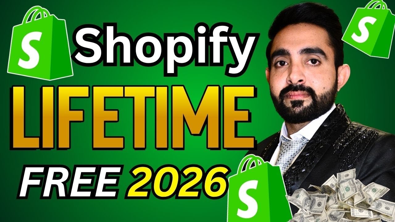 Shopify Free for LIFETIME 🔥 How To Get Shopify FREE For Lifetime 🔥 | 100% Working Method (2026)