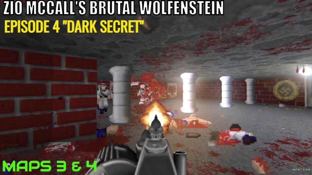 Zio McCall's BRUTAL WOLFENSTEIN 3D || Episode 4 